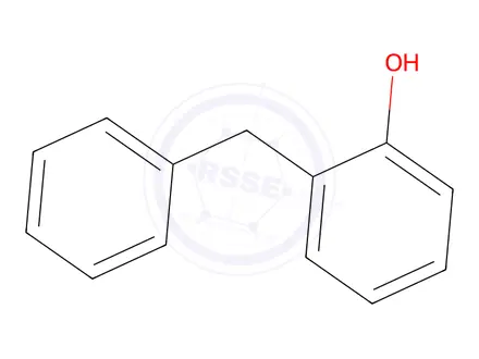 Chemical structure of 2-Benzylphenol