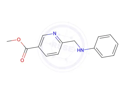 Chemical structure of Methyl 6-((phenylamino)methyl)nicotinate