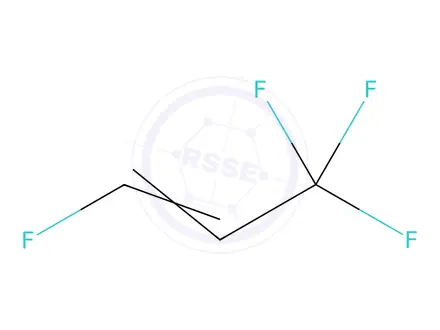 Chemical structure of norflurane Impurity LL