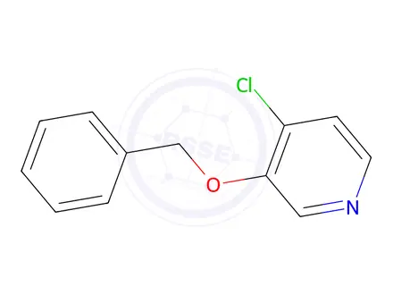 Chemical structure of 4-Chloro-3-(phenylmethoxy)pyridine