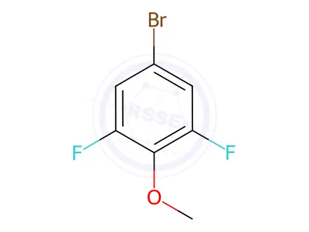Chemical structure of 4-Bromo-2,6-difluoroanisole