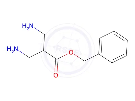 Chemical structure of Benzyl 3-amino-2-(aminomethyl)propanoate