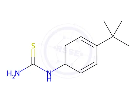 Chemical structure of (4-Tert-butylphenyl)thiourea