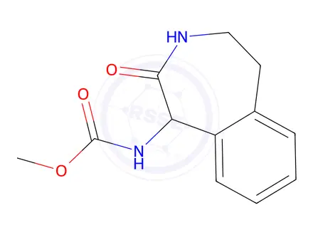 Chemical structure of Methyl (2-oxo-2,3,4,5-tetrahydro-1H-benzo[d]azepin-1-yl)carbamate