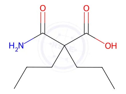 Chemical structure of Valproic Acid Impurity 74