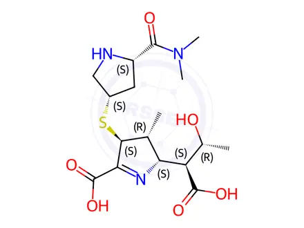 Chemical structure of Open Ring Metabolite Meropenem