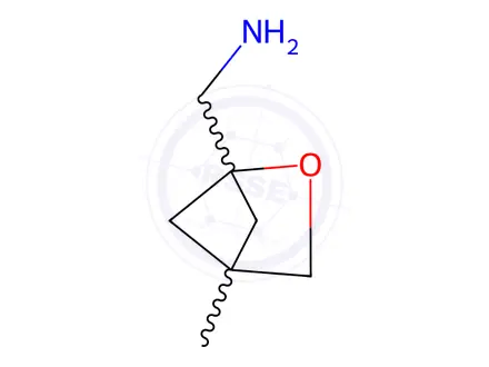 Chemical structure of (4-methyl-2-oxabicyclo[2.1.1]hexan-1-yl)methanamine