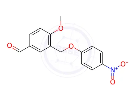 Chemical structure of 4-Methoxy-3-[(4-nitrophenoxy)methyl]benzaldehyde