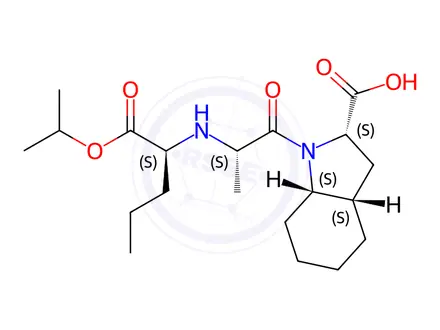 Chemical structure of Perindopril EP Impurity E