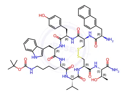 Chemical structure of Lanreotide Impurity 32
