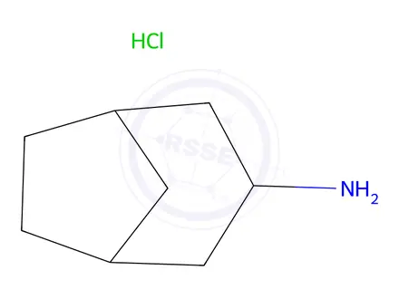 Chemical structure of bicyclo[3.2.1]octan-3-amine;hydrochloride