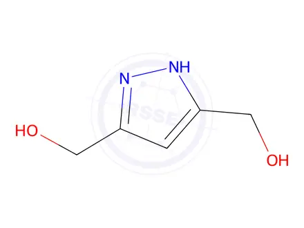 Chemical structure of (1H-Pyrazole-3,5-diyl)dimethanol
