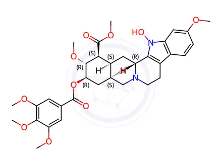 Chemical structure of Reserpine Impurity 16