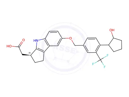 Chemical structure of Etrasimod Impurity 55