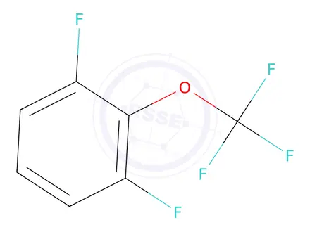 Chemical structure of 1,3-Difluoro-2-(trifluoromethoxy)benzene