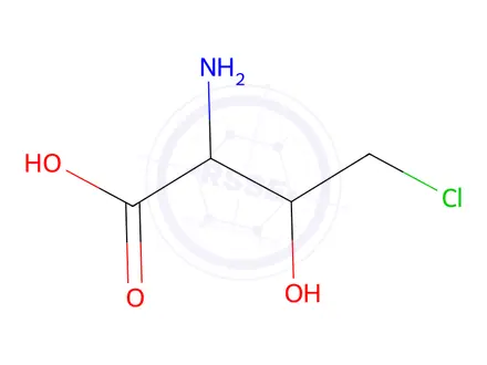 Chemical structure of 4-Chlorothreonine