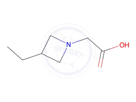 Chemical structure of 2-(3-Ethylazetidin-1-yl)acetic acid