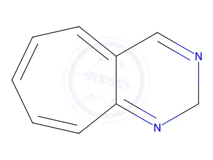 Chemical structure of 2H-Cycloheptapyrimidine (9CI)