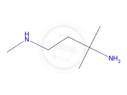 Chemical structure of N1,3-Dimethylbutane-1,3-diamine