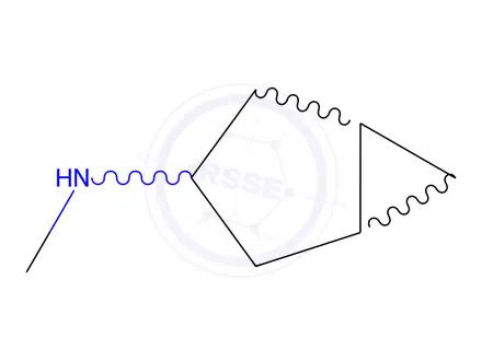 Chemical structure of N-methylbicyclo[3.1.0]hexan-3-amine