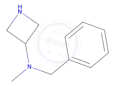Chemical structure of N-benzyl-N-methylazetidin-3-amine