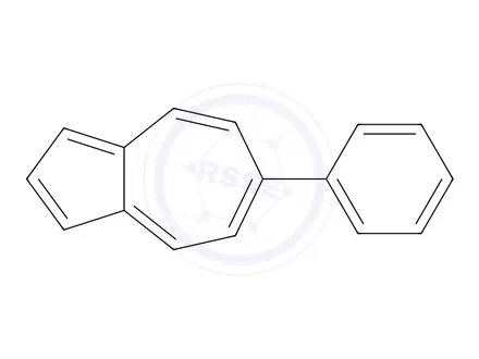 Chemical structure of 6-Phenylazulene