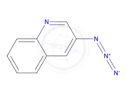 Chemical structure of 3-azidoquinoline