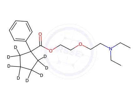 Chemical structure of Pentoxyverine-d8