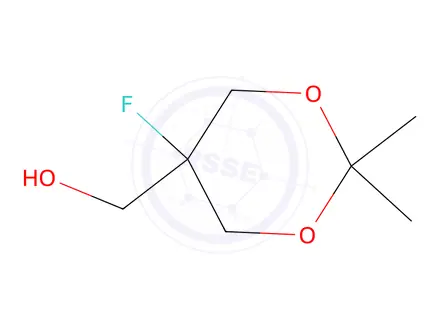 Chemical structure of (5-Fluoro-2,2-dimethyl-1,3-dioxan-5-yl)methanol