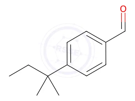 Chemical structure of 4-(Tert-pentyl)benzaldehyde