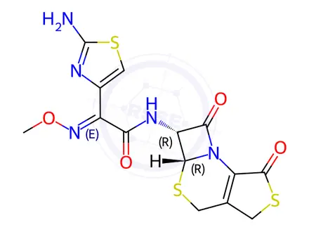 Chemical structure of Cefotifuromercapto Lactone,Ceftiofur Thiolactone