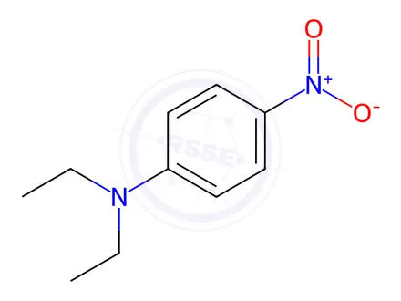 Chemical structure of N,N-Diethyl-4-nitroaniline
