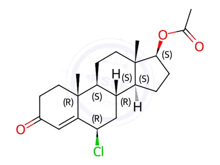 Chemical structure of Testosterone Impurity 174
