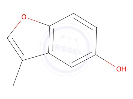 Chemical structure of 3-Methyl-1-benzofuran-5-ol