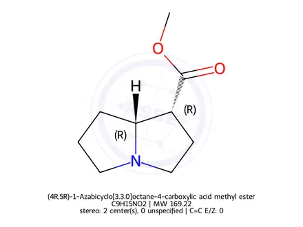 Chemical structure of (4R,5R)-1-Azabicyclo[3.3.0]octane-4-carboxylic acid methyl ester