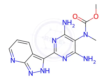 Chemical structure of RIOCIGUAT Metabolite M3