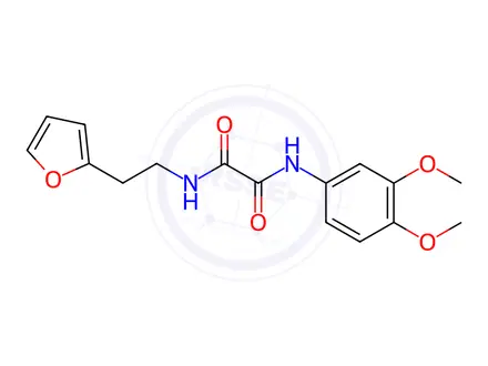 Chemical structure of N1-(3,4-Dimethoxyphenyl)-N2-(2-(furan-2-yl)ethyl)oxalamide