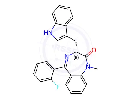 Chemical structure of Devazepide Impurity 1 (L-364373)
