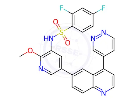 Chemical structure of Omipalisib