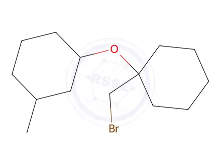 Chemical structure of 1-(Bromomethyl)-1-((3-methylcyclohexyl)oxy)cyclohexane
