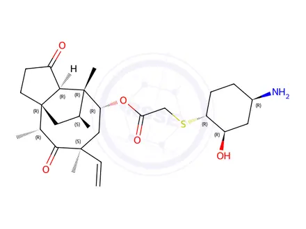 Chemical structure of Lefamulinum Impurity 50