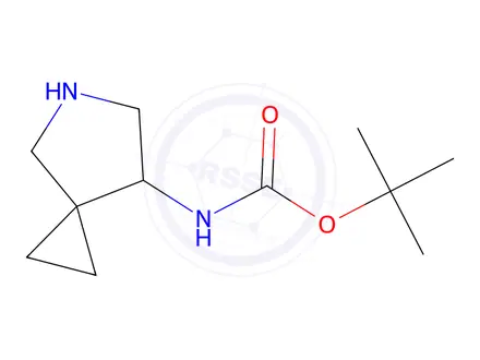 Chemical structure of 7-tert-Butoxycarbonylamino-5-azaspiro[2.4]heptane