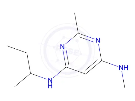 Chemical structure of N4-(sec-Butyl)-N6,2-dimethylpyrimidine-4,6-diamine