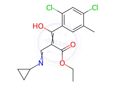 Chemical structure of Ozenoxacin Impurity 119