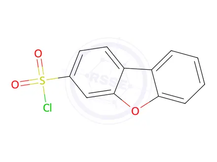 Chemical structure of Dibenzofuran-3-sulfonyl Chloride