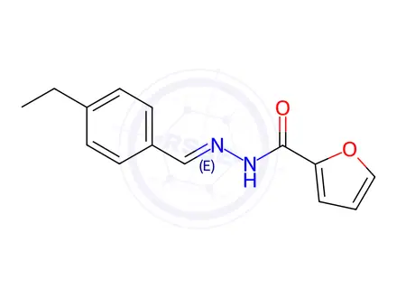 Chemical structure of N'-(4-Ethylbenzylidene)furan-2-carbohydrazide