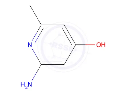 Chemical structure of 2-Amino-6-methylpyridin-4(1H)-one