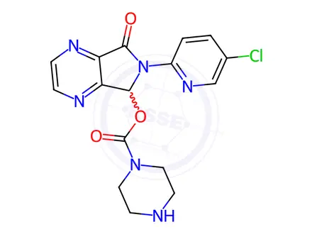 Chemical structure of Zopiclone Impurity 35 Monomer