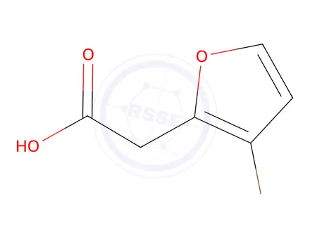 Chemical structure of 2-(3-Bromofuran-2-yl)acetic acid