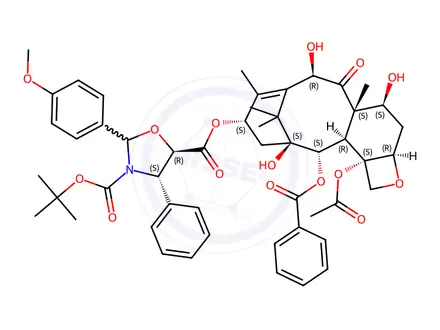 Chemical structure of Docetaxel Impurity 125